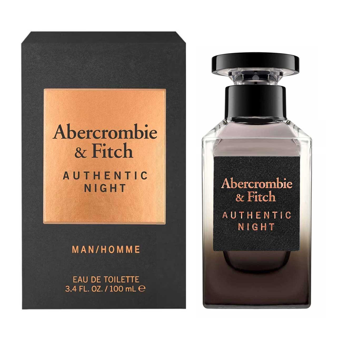 Abercrombie & Fitch Authentic Night EDT Hombre