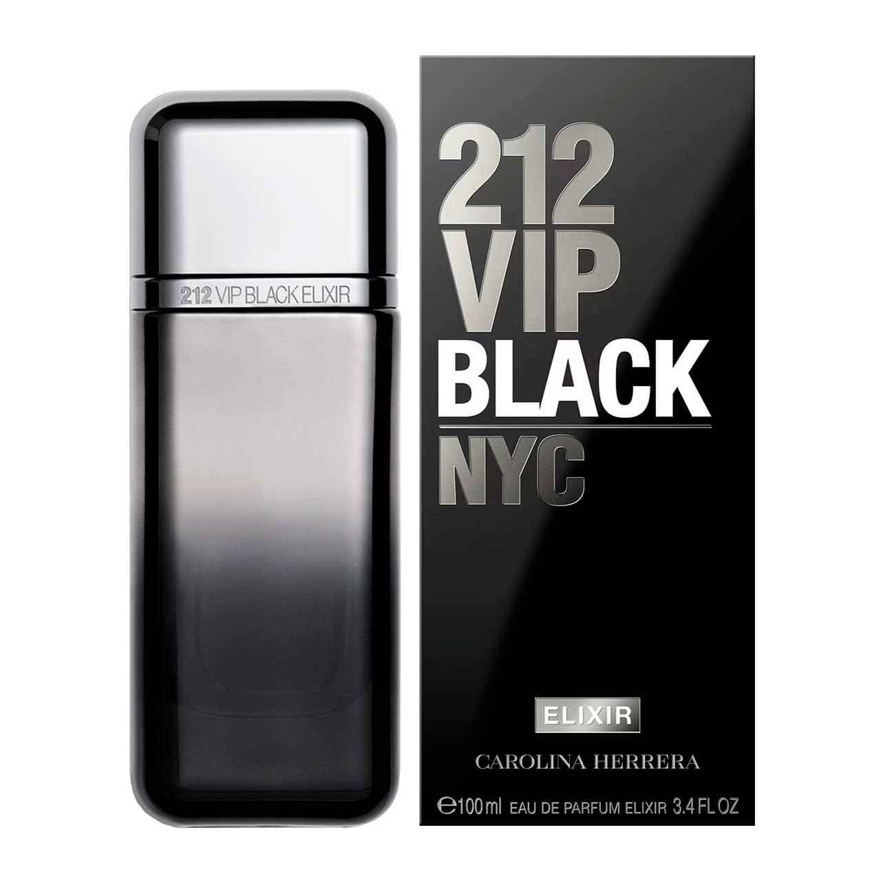 Carolina Herrera 212 VIP Black Elixir EDP Hombre