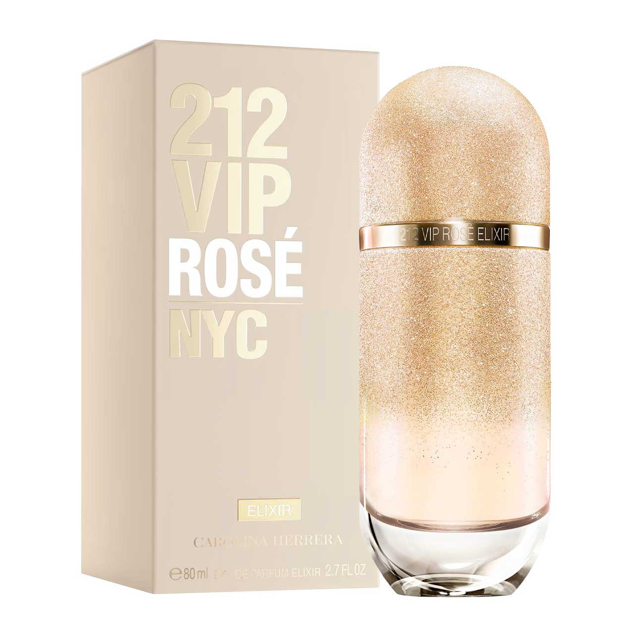 Carolina Herrera 212 VIP Rose Elixir EDP 80ml Mujer