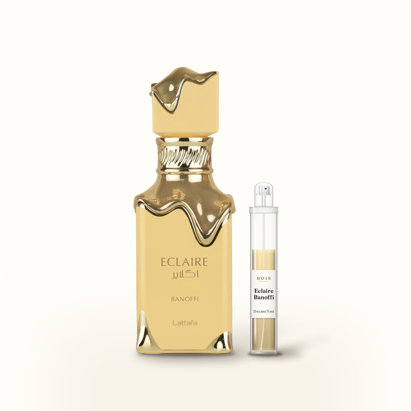Lattafa Eclaire Banoffi EDP Unisex en decant de 5 ml