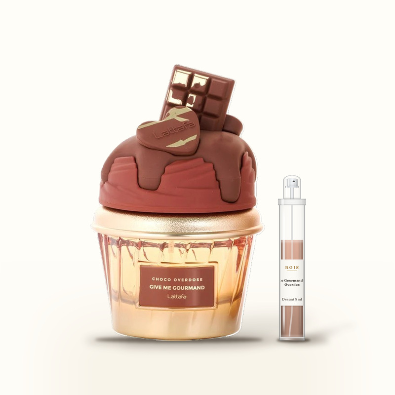 Lattafa Give Me Gourmand Choco Overdose EDP Mujer en decant de 5 ml