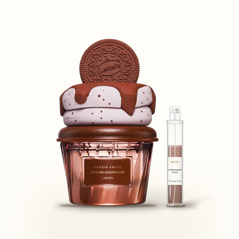 Lattafa Give Me Gourmand Cookie Crave EDP Mujer en decant de 5 ml