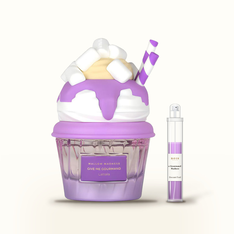 Lattafa Give Me Gourmand Mallow Madness EDP Mujer en decant de 5 ml